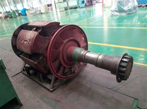北京某變頻柜廠(chǎng)家試驗(yàn)用電機(jī)T3200/1730-10KV轉(zhuǎn)子磁極線(xiàn)圈修復(fù)